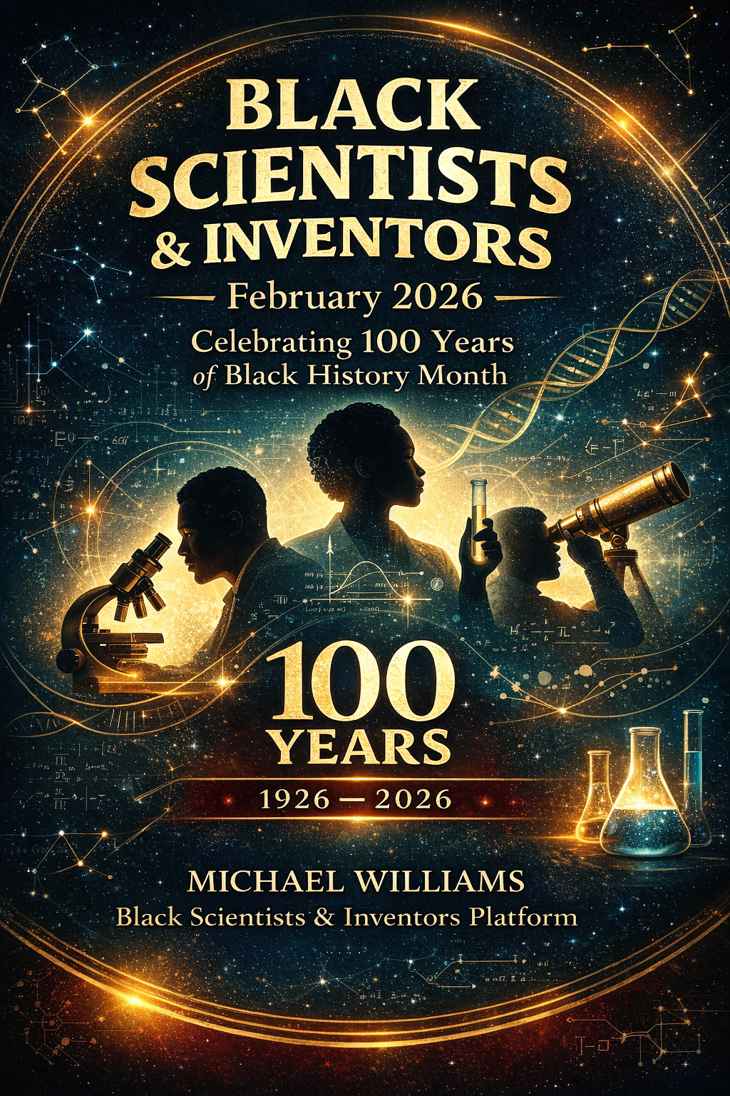 BLACK SCIENTISTS & INVENTORS: FEBRUARY Celebrating 100 Years of Black History Month 2026